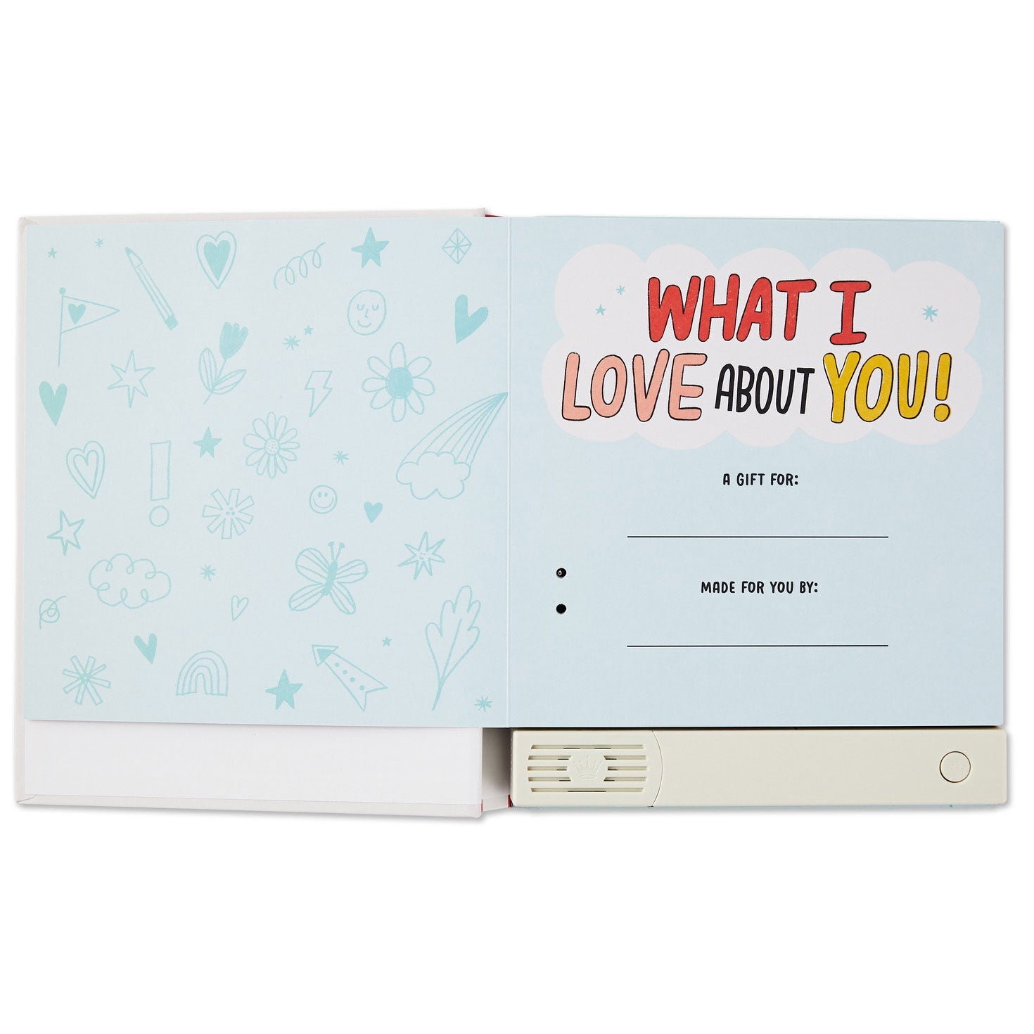 What I Love About You! A Color-Your-Own Recordable Storybook