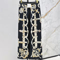 HERMES 25S SILK WIDE-LEG STRAIGHT PANTS 380