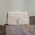 SAINT LAURENT YSL 25S JAMIE 4.3 29 IN BLANC VINTAGE LAMBSKIN GOLD HARDWRE