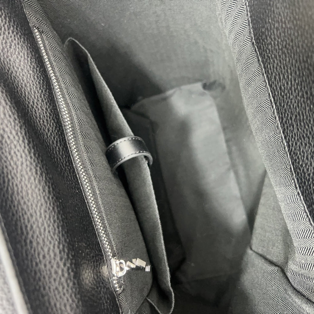 LOEWE LOE SMALL 44 CONVERTIBLE BACKPACK IN BLACK CLASSIC CALFSKIN