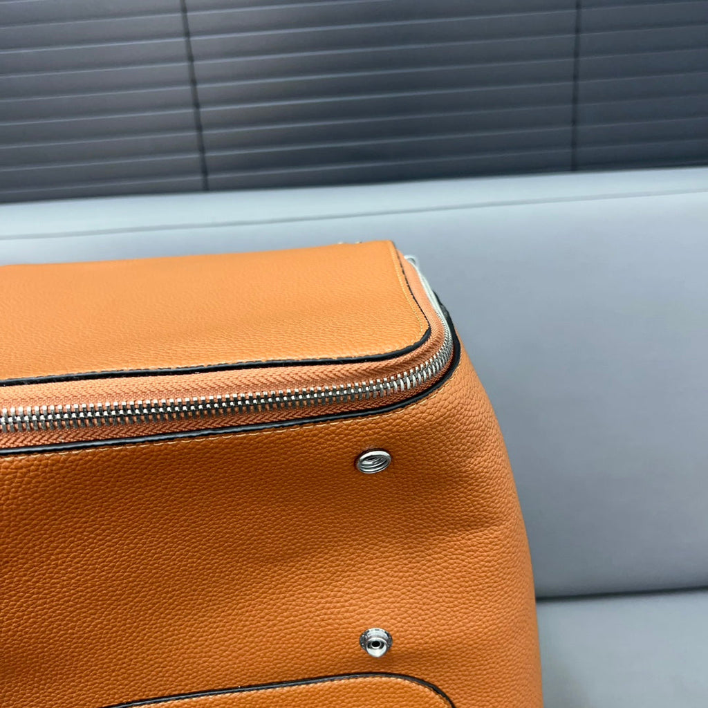 LOEWE LOE GOYA BACKPACK 41 IN WARM DESERT GRAINED CALFSKIN
