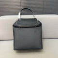 LOEWE LOE GOYA BACKPACK 41 IN BLACK GRAINED CALFSKIN