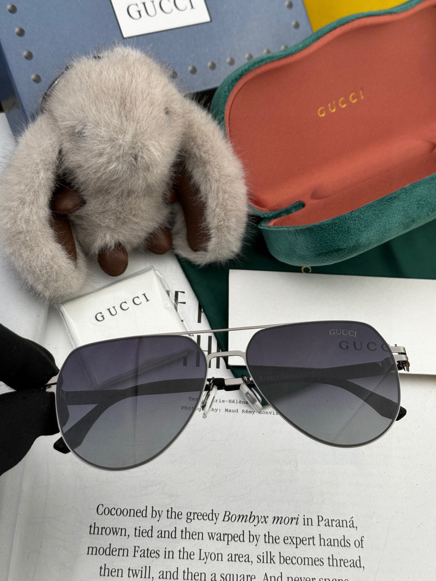 AVIATOR FRAME SUNGLASSES G41805 IN METAL