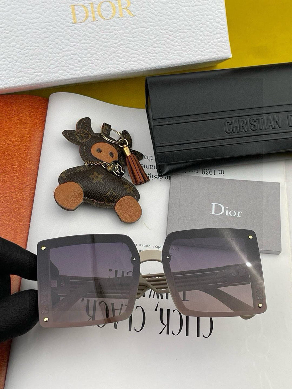 DIOR MONTAIGNE SUNGLASS D1297 IN ACETATE