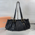 MIU MIU JOIE NAPPA SHOULDER BAG 44 IN BLACK CALFSKIN