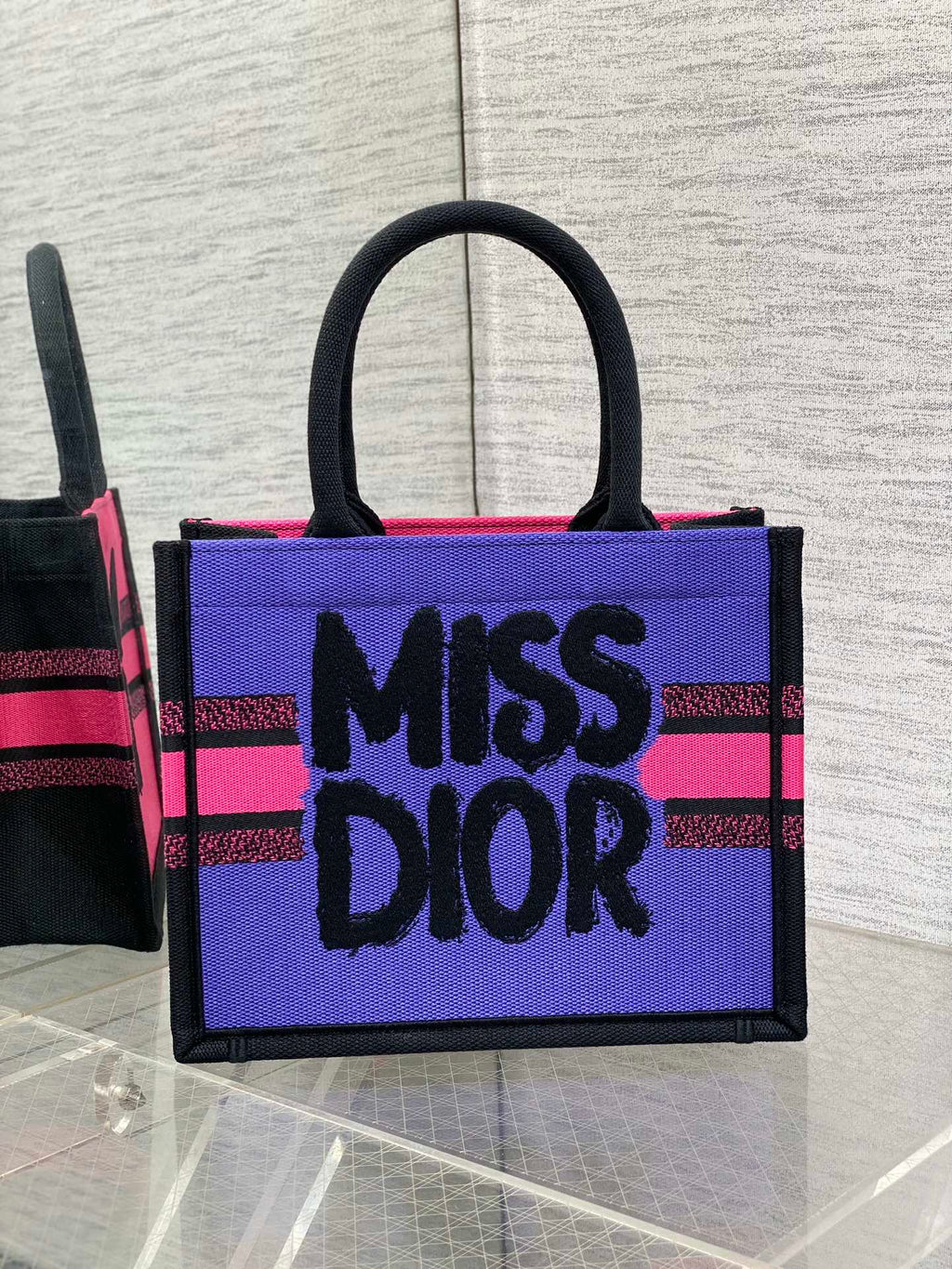 DIOR BOOK TOTE 26 CM IN COLORFUL CANVAS 226509