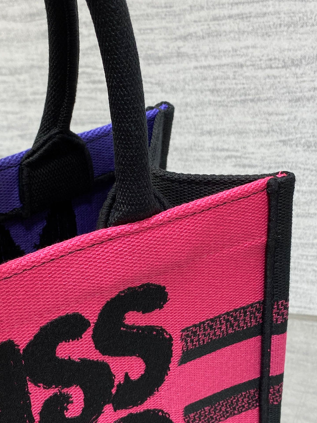 DIOR BOOK TOTE 26 CM IN COLORFUL CANVAS 226509