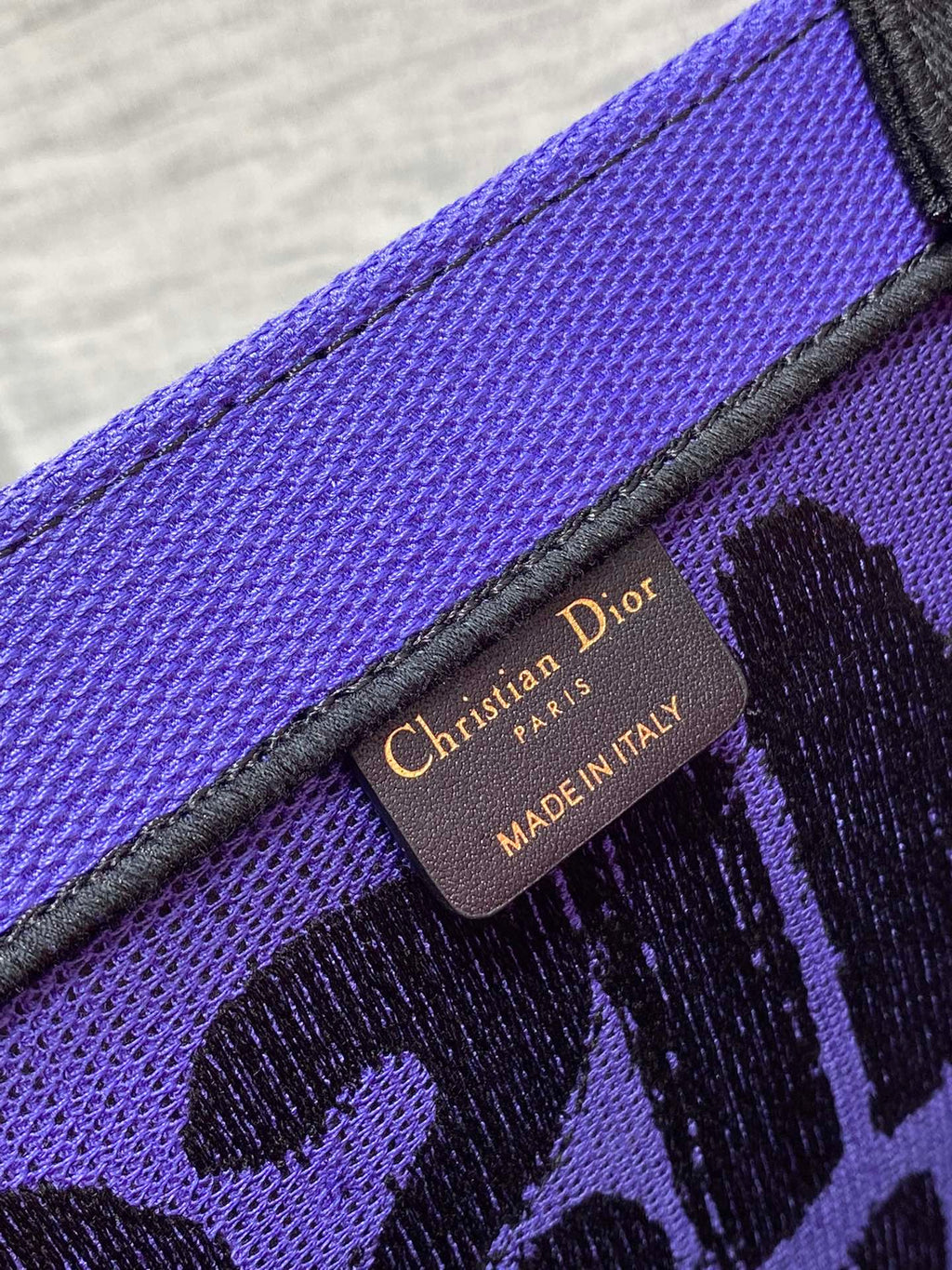 DIOR MEDIUM BOOK TOTE 36 IN COLORFUL CANVAS 226510