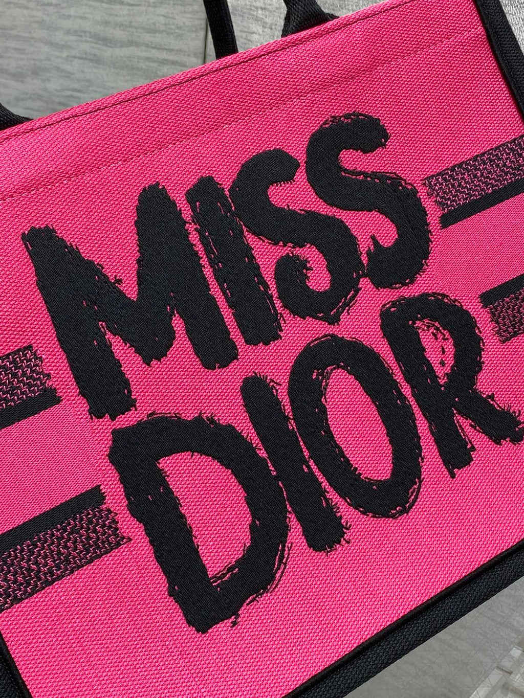 DIOR MEDIUM BOOK TOTE 36 IN COLORFUL CANVAS 226510