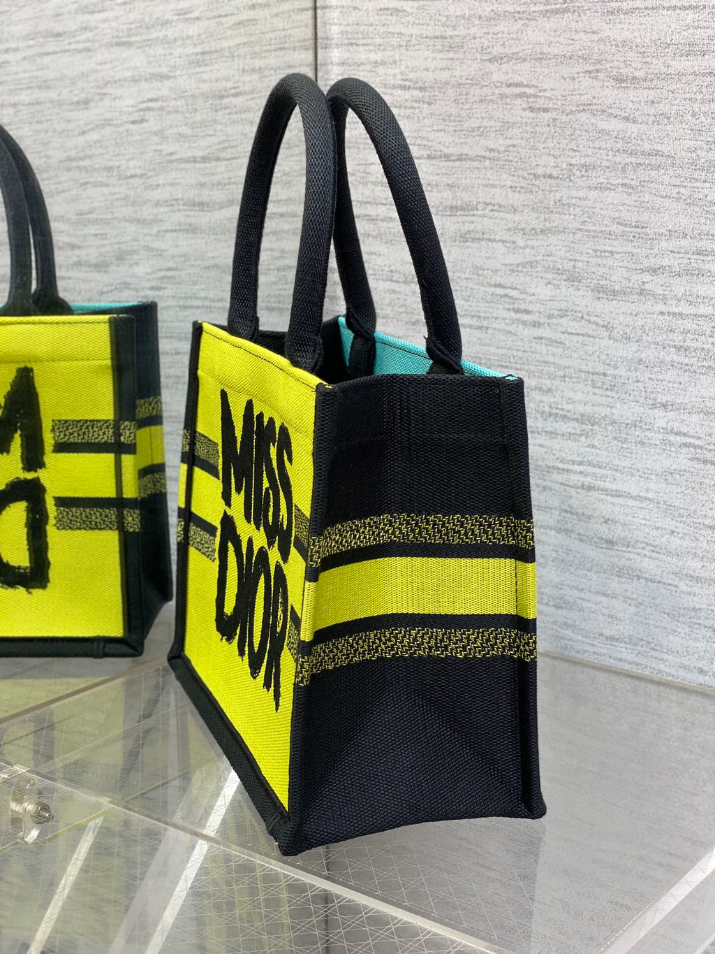 DIOR BOOK TOTE 26 IN COLORFUL CANVAS 226512