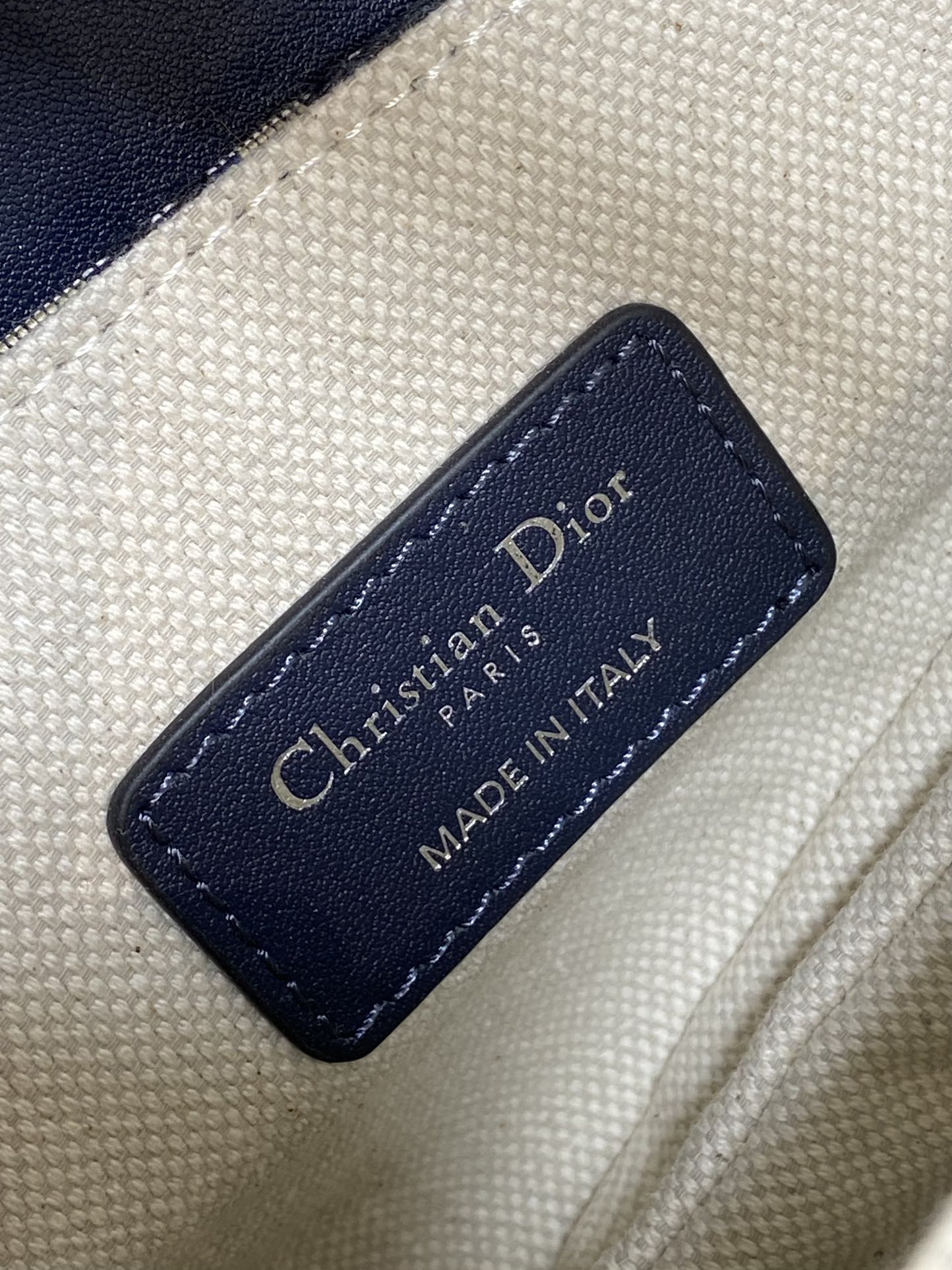 DIOR SADDLE 19 BAG WITH STRAP BLUE OBLIQUE JACQUARD