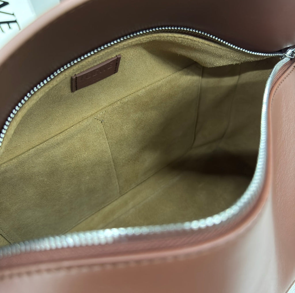LOEWE LOE PUZZLE 33 BAG IN PENNY BROWN CALFSKIN
