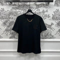 LOUIS VUITTON LV 25S SHORT SLEEVE T-SHIRT WITH EMBROIDERED LOGO 263035