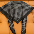 GUCCI 25S SCARF 90 IN SILK 709696