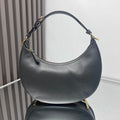 FENDI FENDIGRAPHY MEDIUM 29 IN BLACK SMOOTH LAMBSKIN GOLD HARDWARE