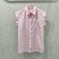 LOUIS VUITTON LV SLEEVELESS LOGO PRINT TOP 269947