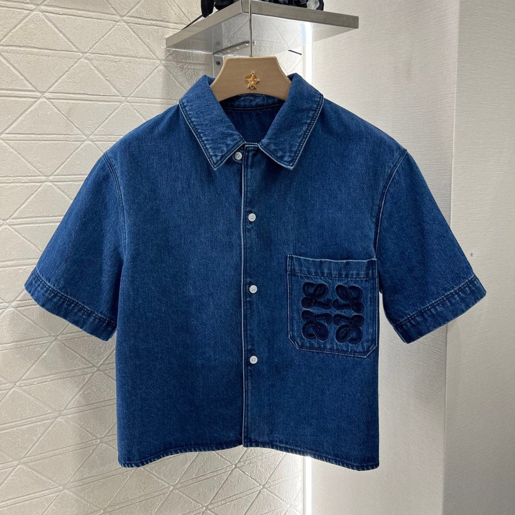 LOEWE 25S DENIM SHIRT 261568