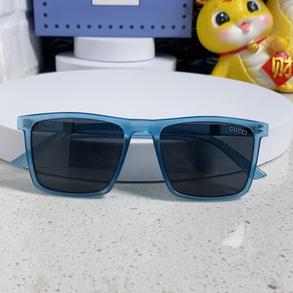 RECTANGULAR FRAME SUNGLASSES 563258 IN ACETATE
