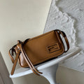 FENDI SIMPLY MINI 22 IN BRONZE BROWN GRAINED CALFSKIN