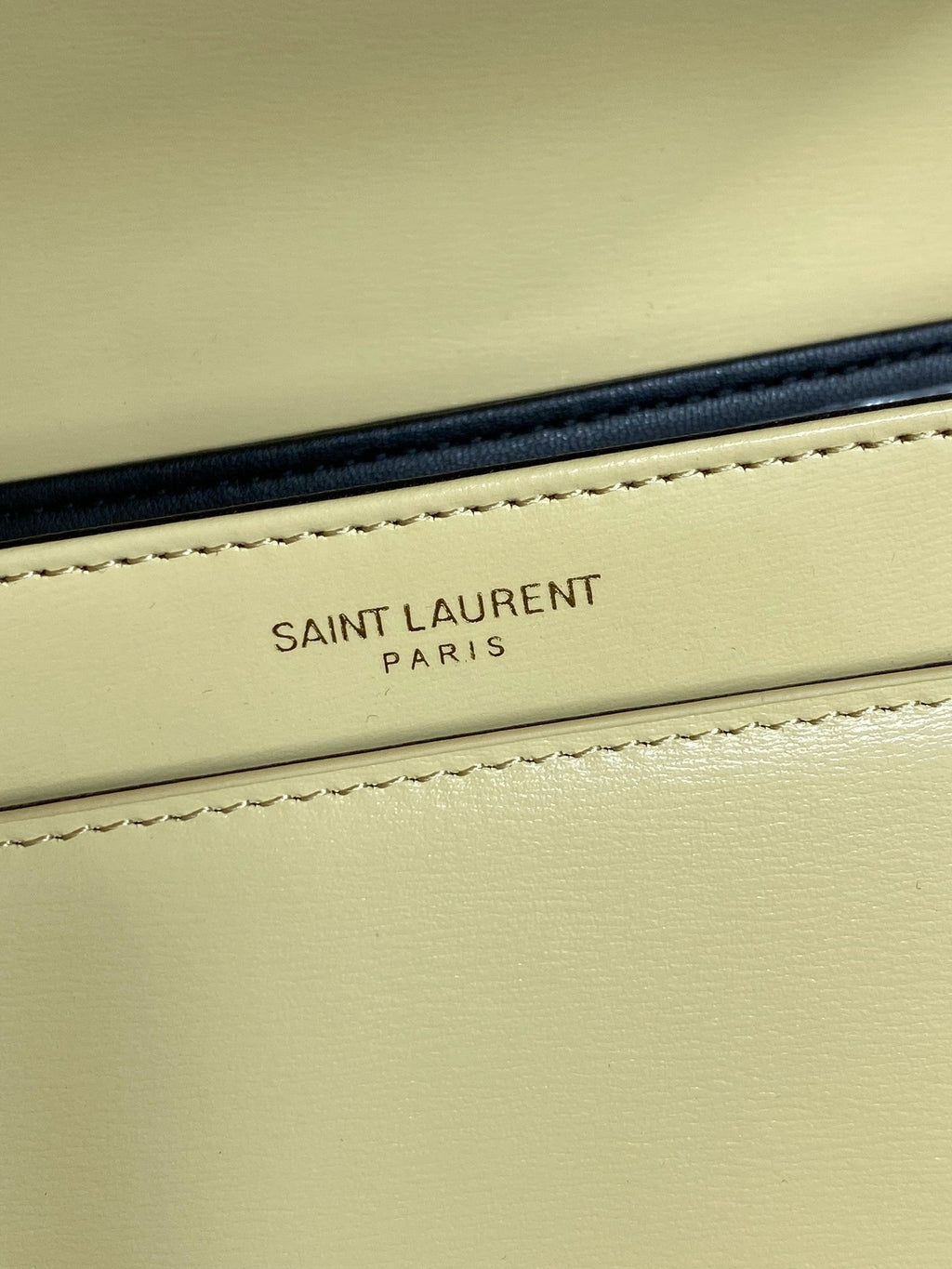 SAINT LAURENT SOLFERINO SMALL SATCHEL 19 IN CANARY YELLOW CALFSKIN GOLD HARDWARE