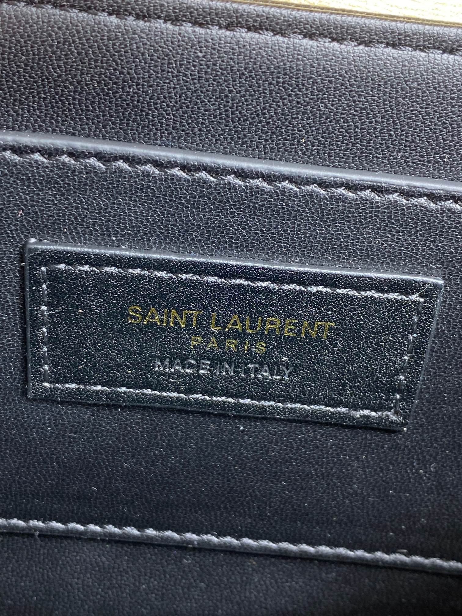SAINT LAURENT SOLFERINO SMALL SATCHEL 19 IN CANARY YELLOW CALFSKIN GOLD HARDWARE