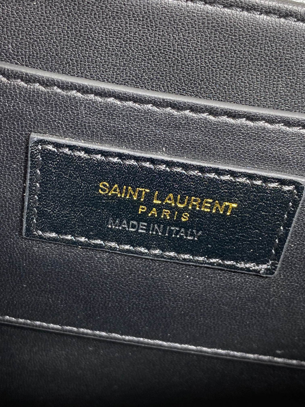 SAINT LAURENT SOLFERINO SMALL SATCHEL 19 IN DARK GREY CALFSKIN GOLD HARDWARE