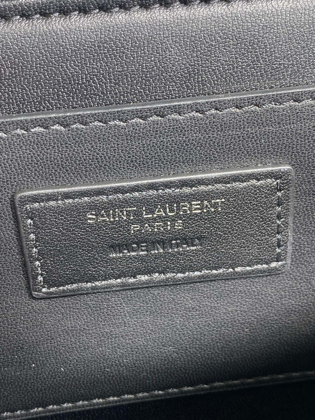 SAINT LAURENT SOLFERINO SMALL SATCHEL 23 IN CERULEAN BLUE CALFSKIN GOLD HARDWARE