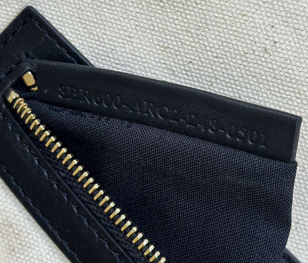 FENDI BAGUETTE CANVAS 27 BAG WITH MULTICOLOUR EMBROIDERY GOLD HARDWARE