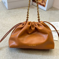 LOEWE LOE SMALL 23 FLAMENCO PURSE IN WARM DESERT NAPPA LAMBSKIN