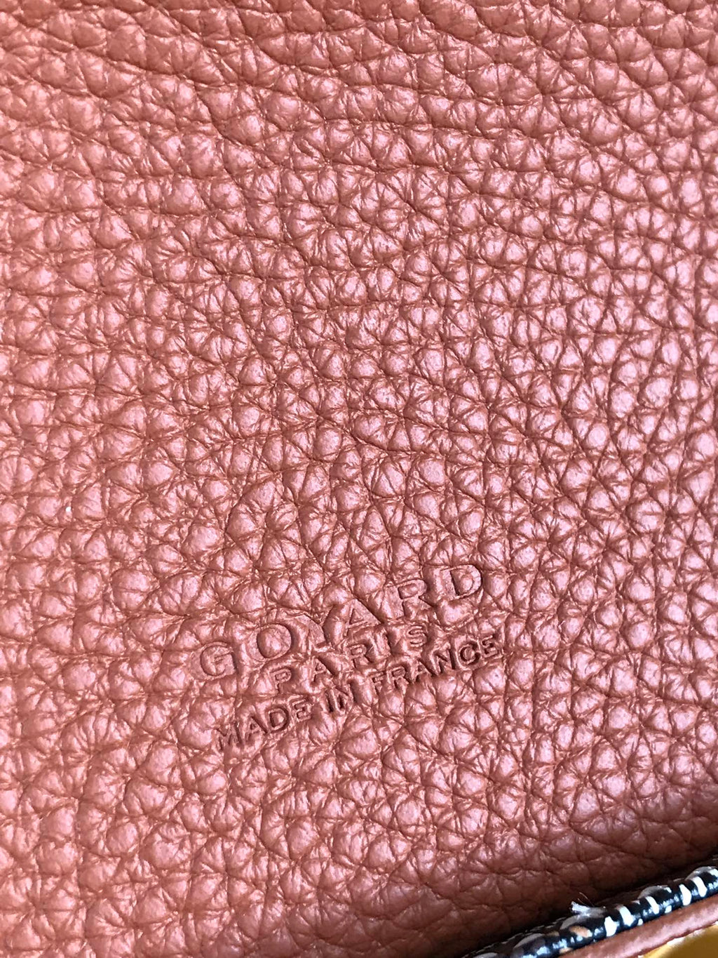 GOYARD GRAND BLEU 16 IN BLACK GOYARDINE CANVAS AND TAN LAMBSKIN
