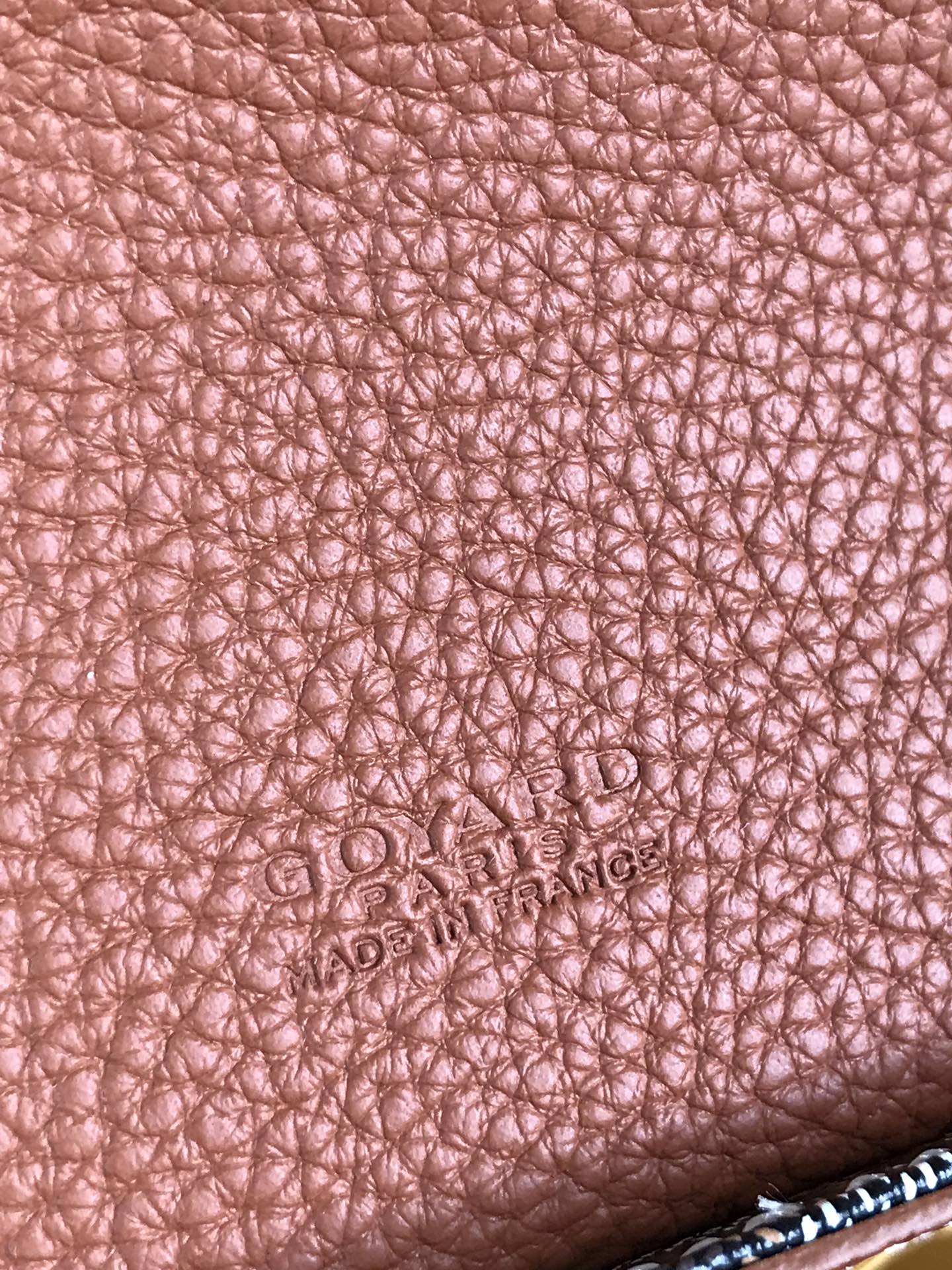 GOYARD GRAND BLEU 16 IN BLACK GOYARDINE CANVAS AND TAN LAMBSKIN
