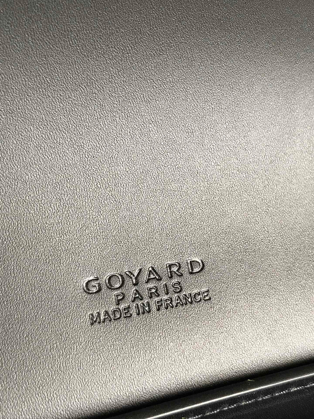 GOYARD DUCHESSE MARIE-CAROLINE BAG 25 IN BLACK GOYARDINE CANVAS AND SMOOTH CALFSKIN
