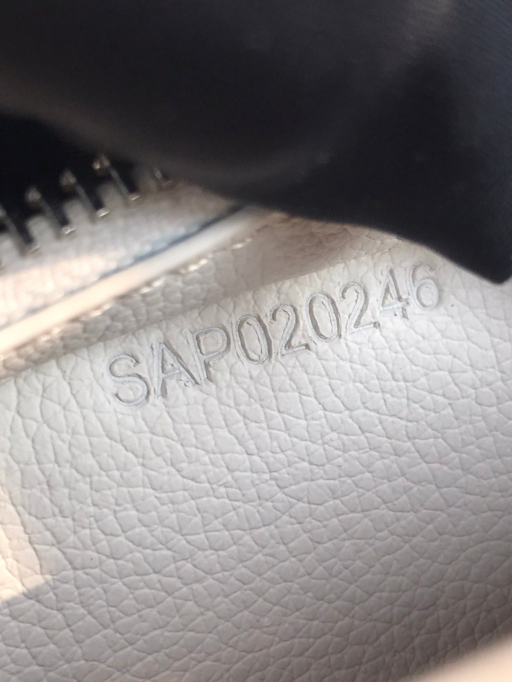 GOYARD HIRONDELLE BAG 25 IN WHITE LAMBSKIN AND GOYARDINE CANVAS