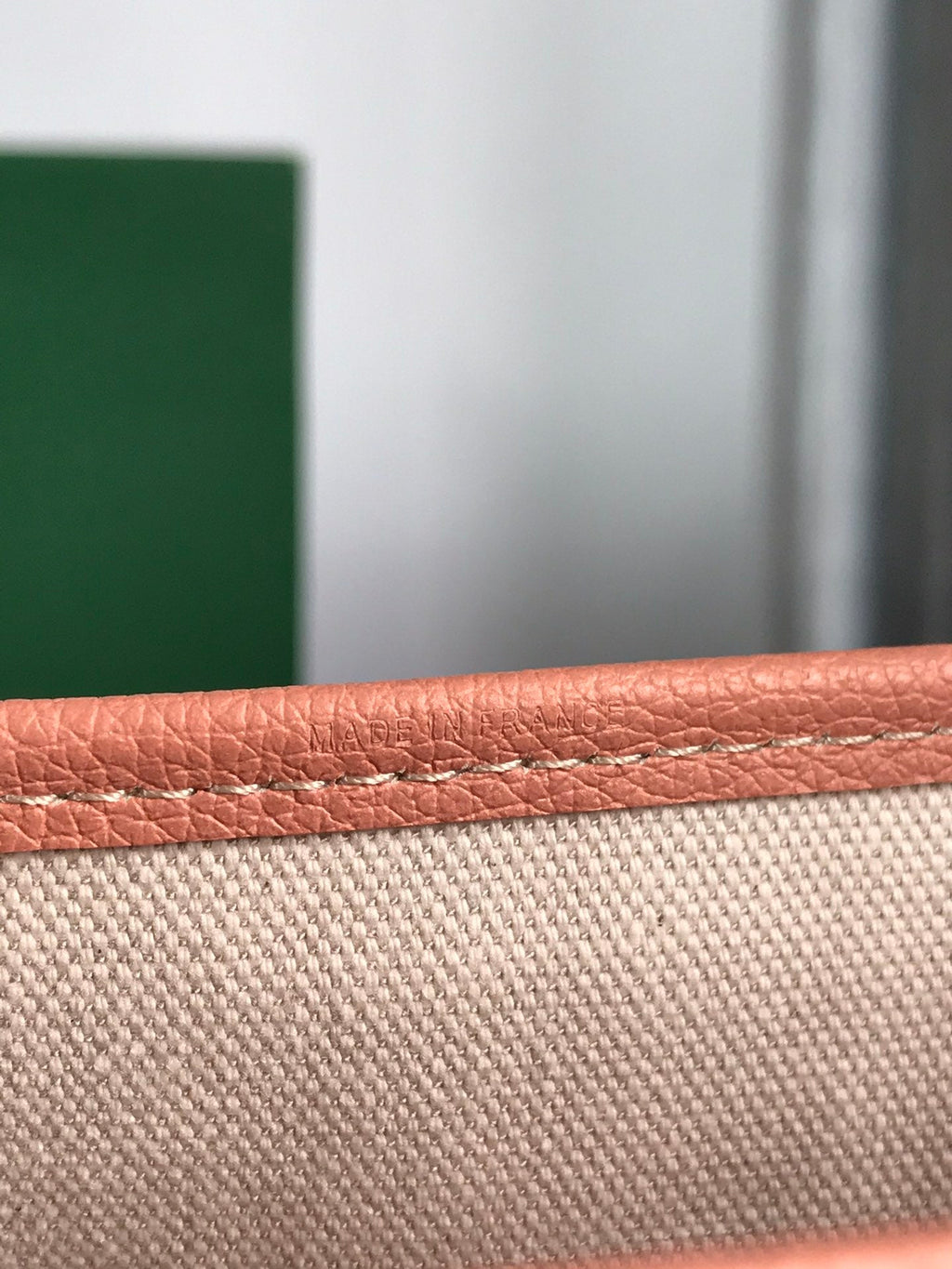 GOYARD SAINT LOUIS PM 34 IN MANHATTAN PINK GOYARDINE CANVAS AND CALFSKIN
