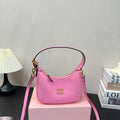 MIU MIU HOBO 22 BAG IN LIGHT PINK CALFSKIN