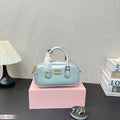 FENDI ARCADIE 22 BAG IN SILVER CALFSKIN