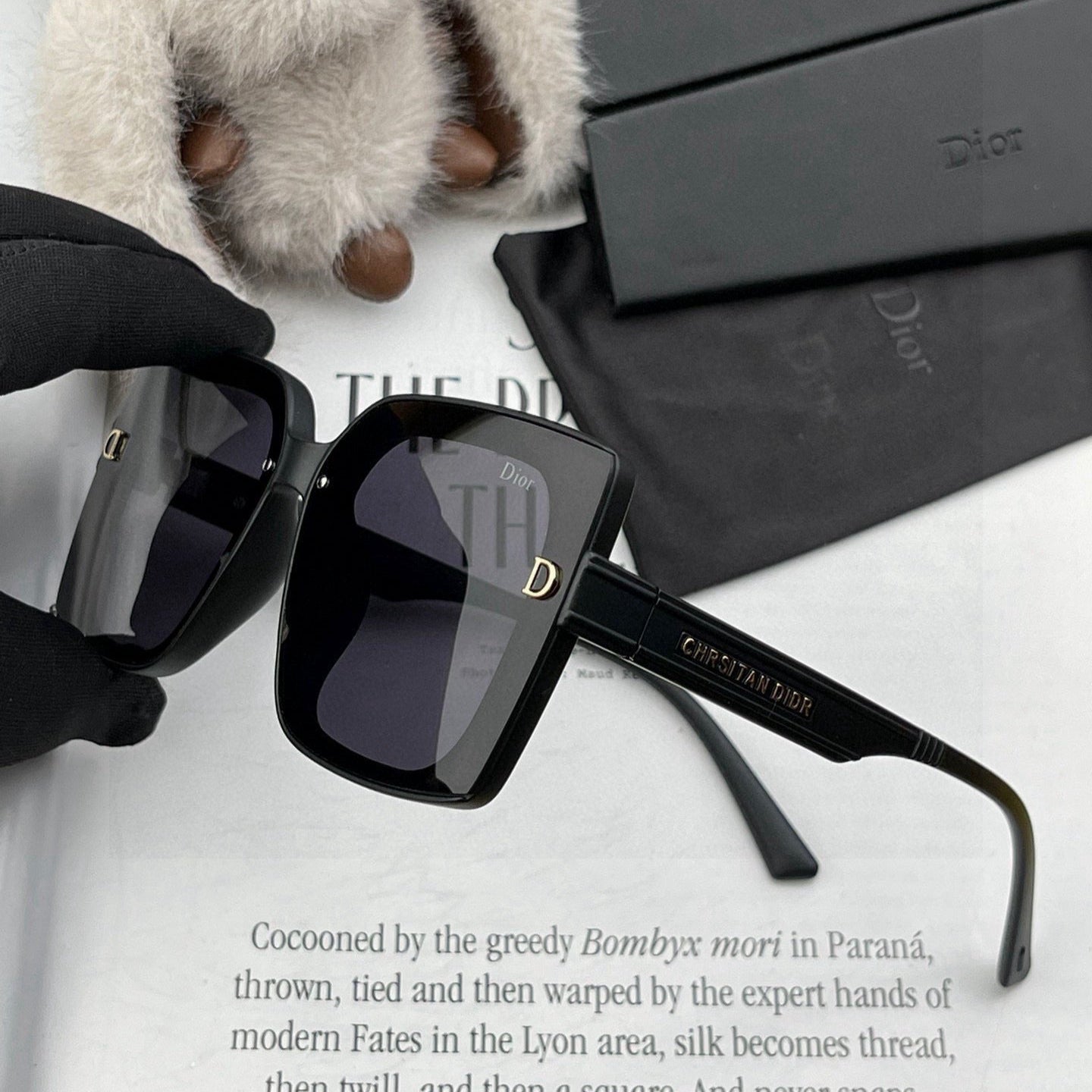 DIOR MONTAIGNE SUNGLASS CD1615 IN ACETATE