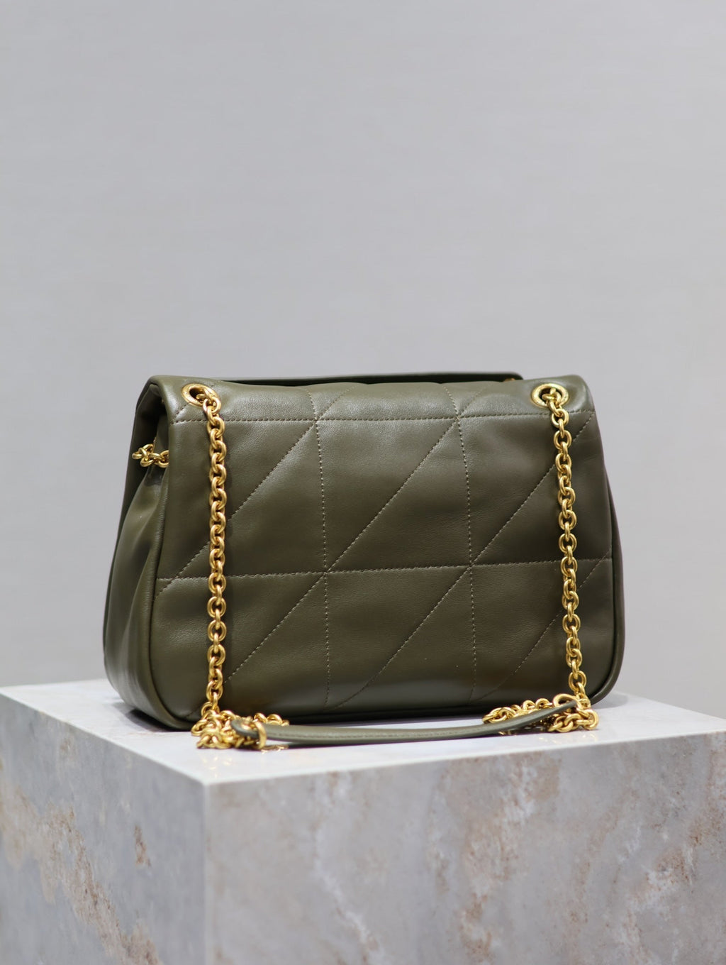 SAINT LAURENT YSL 25S JAMIE 25 IN LIGHT MUSK LAMBSKIN GOLD HARDWRE