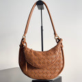 BOTTEGA VENETA SMALL GEMELLI 24 IN BRONZE BROWN LAMBSKIN