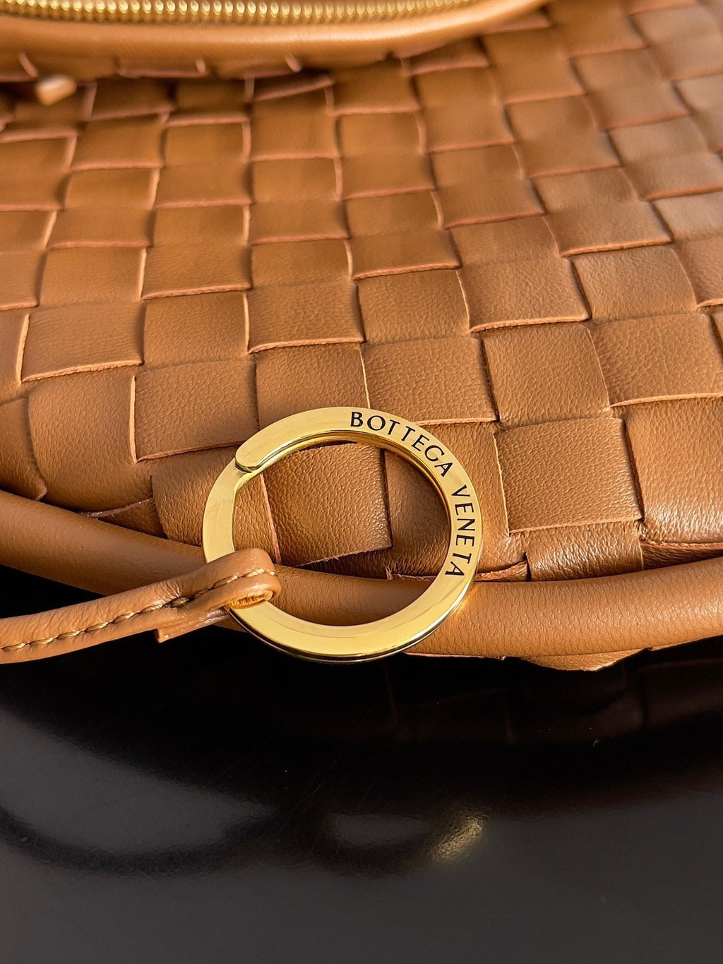 BOTTEGA VENETA MEDIUM GEMELLI SHOULDER BAG 36 IN BROWN LAMBSKIN