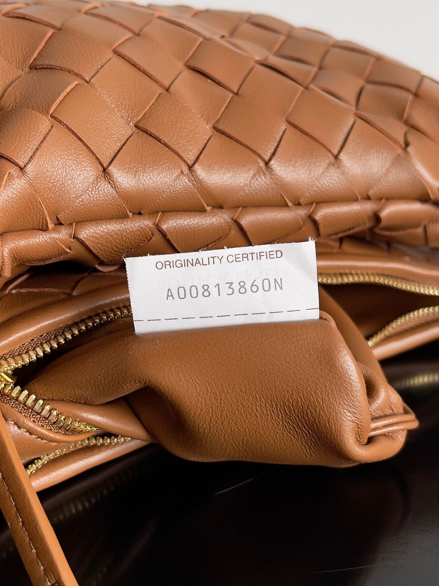 BOTTEGA VENETA MEDIUM GEMELLI SHOULDER BAG 36 IN BROWN LAMBSKIN