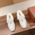 LP SUMMER CHARMS WALK LOAFERS LIGHT GRAY FLEECE