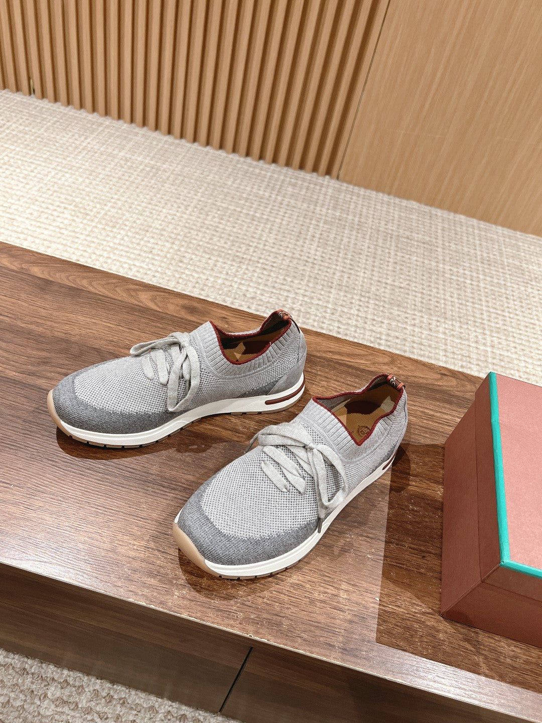 LP BASIC 360 FLEXY WALK SNEAKER LIGHT GRAY AND GRAY FABRICS