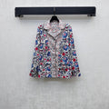 LOUIS VUITTON LV MULTICOLOR FLORAL PRINT SHIRT 263834