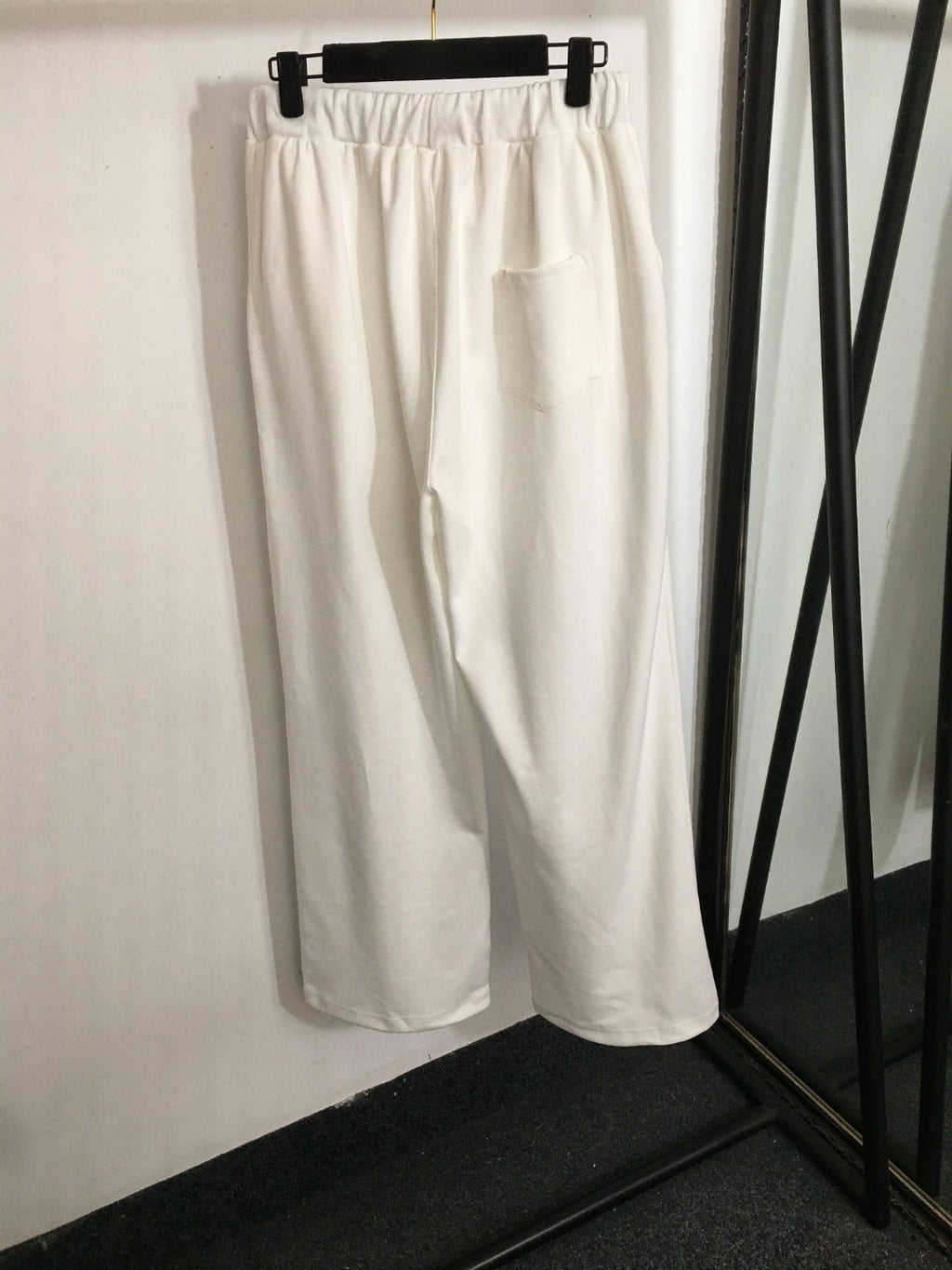 CELINE 25S HOODIE AND WIDE-LEG ELASTIC PANTS SET 0107