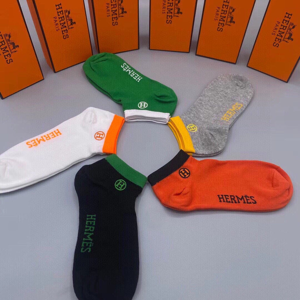 HERMES FLAT SOCKS 128214 (1 BOX)