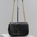 SAINT LAURENT JAMIE 4.3 MINI BAG 20 IN BLACK LAMBSKIN GLOD HARDWARE