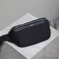 SAINT LAURENT YSL 25S CLASSIC CROSSBODY BAG 26 IN BLACK CANVAS SILVER HARDWRE