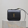 SAINT LAURENT YSL 25S NIKI BABY 22 IN BLACK CALFSKIN GOLD HARDWRE