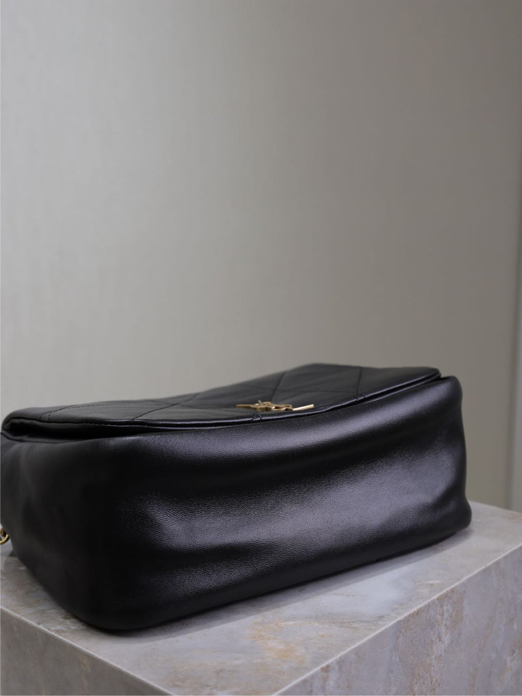 SAINT LAURENT JAMIE 4.3 SMALL BAG 25 IN BLACK LAMBSKIN GOLD HARDWARE